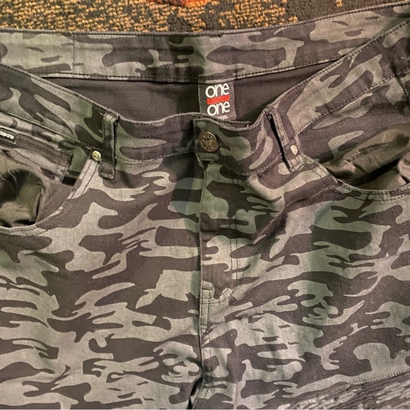 One Point One Men’s 40W X 30L Stretch Jean Joggers Urban Camo Pants NWOT - Picture 3 of 11